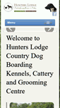 Mobile Screenshot of hunterslodge.org.uk